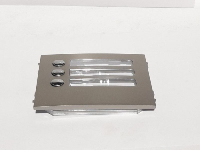 Panel de 3 llamados para placa modular GT