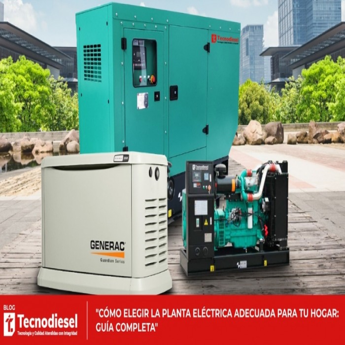 Cómo Elegir la Planta Eléctrica Adecuada para tu Hogar: Guía Completa