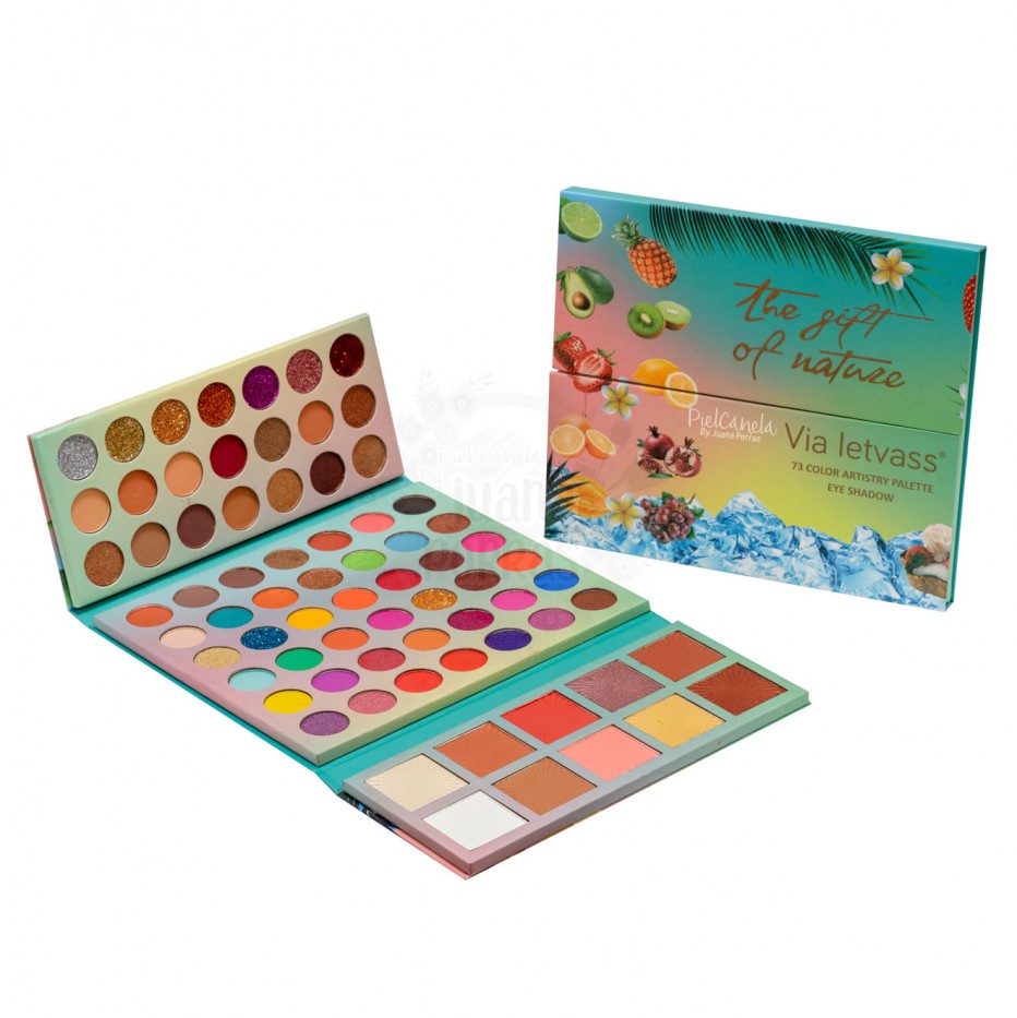PALETA SOMBRA 73 COLOR  THE GIFT OF NATURE 