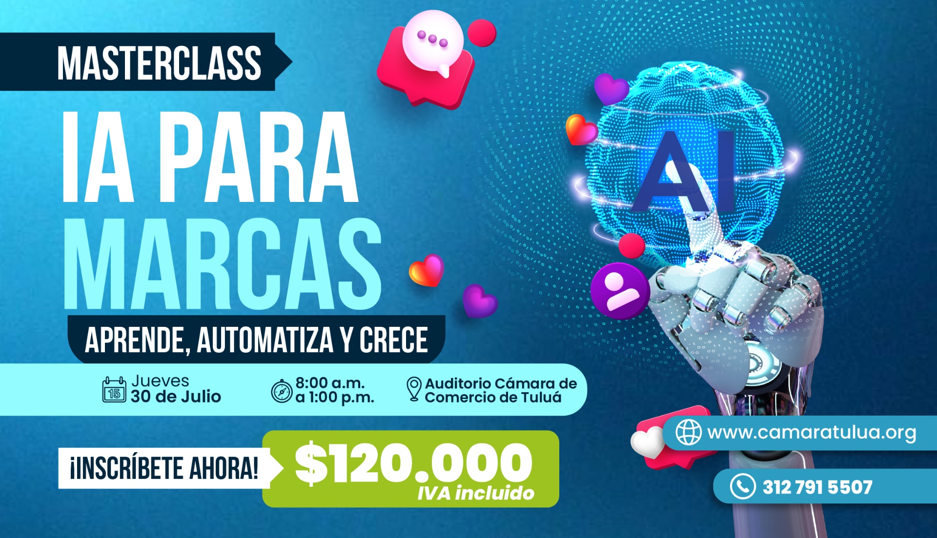 Caratula de evento