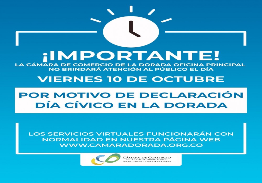 Importante para nuestros empresarios y ciudadanos