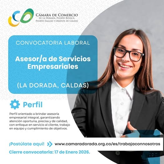 ¡Tenemos una nueva oportunidad laboral para ti!