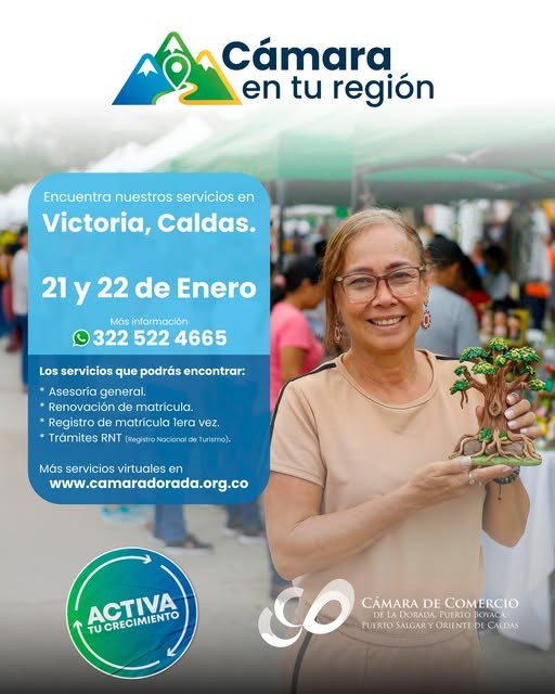 ¡La Cámara de Comercio llega a tu municipio!