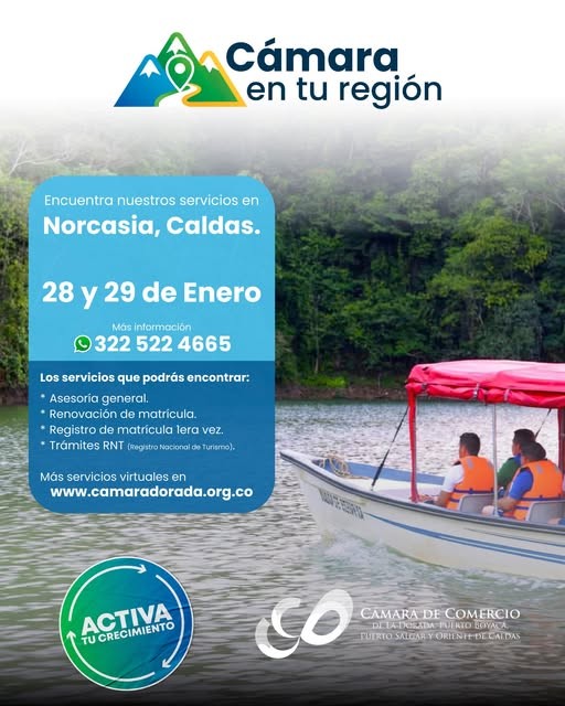 La Cámara de Comercio llega a Norcasia