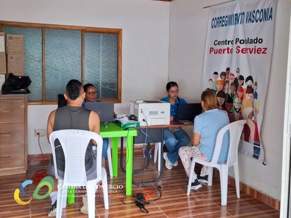 Hoy llegamos al corregimiento de Puerto Serviez