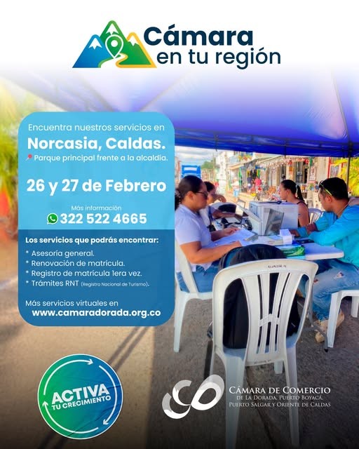 ¡La Cámara llega a Norcasia, Caldas!