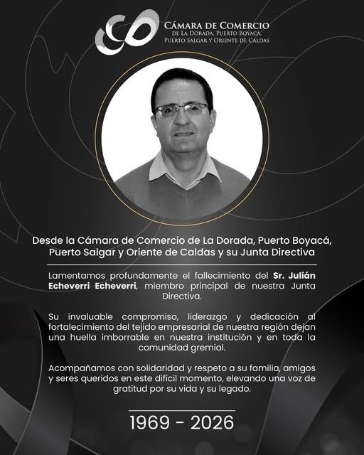 Hoy despedimos a un ser humano que, con su vocación y compromiso, aportó significativamente al fortalecimiento de nuestra comunidad empresarial.