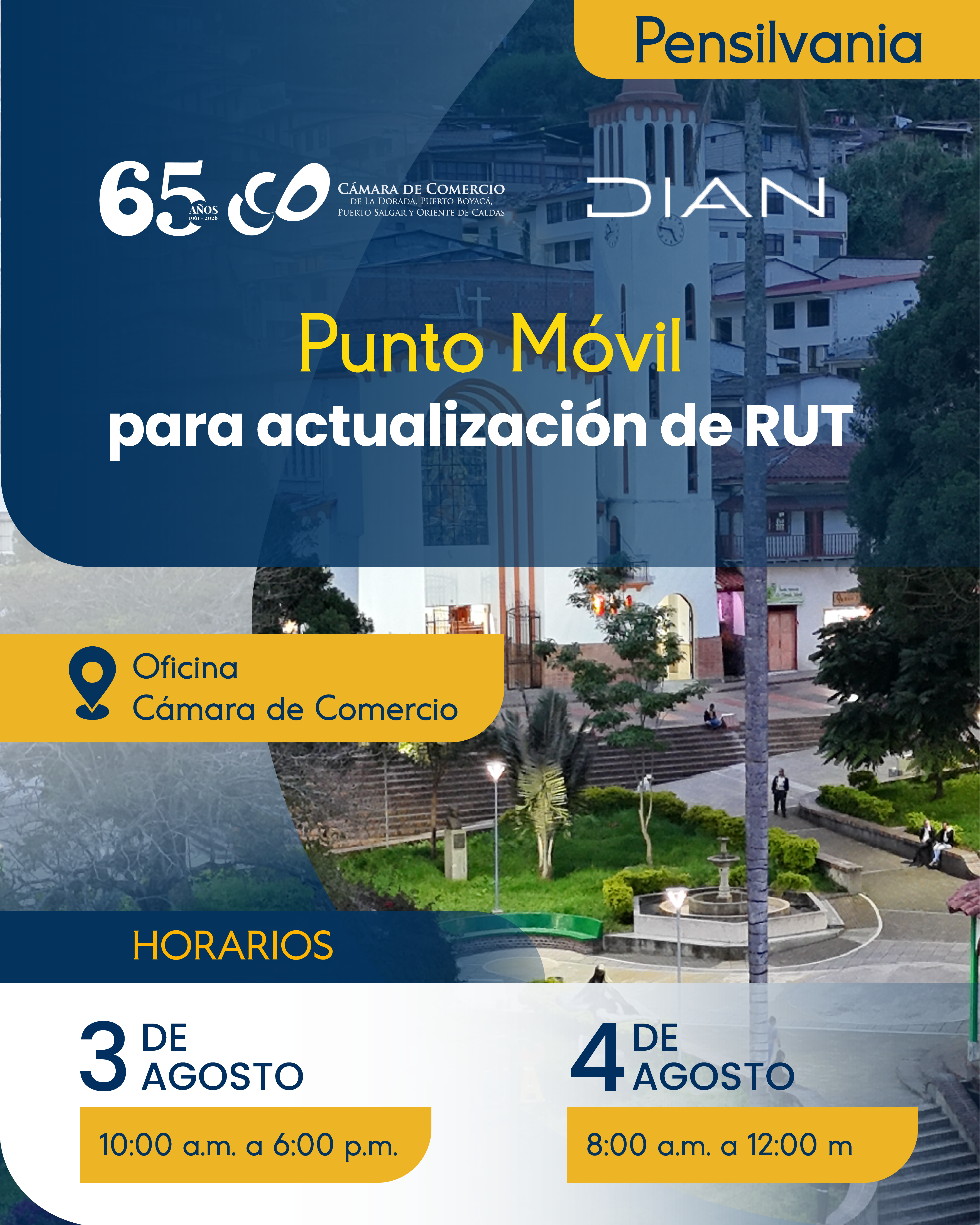 Caratula de evento