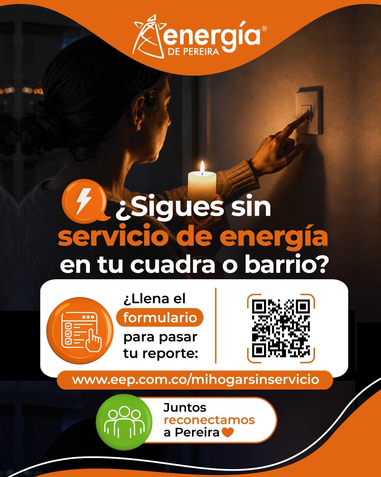 Reporte de interrupción del servicio de energía