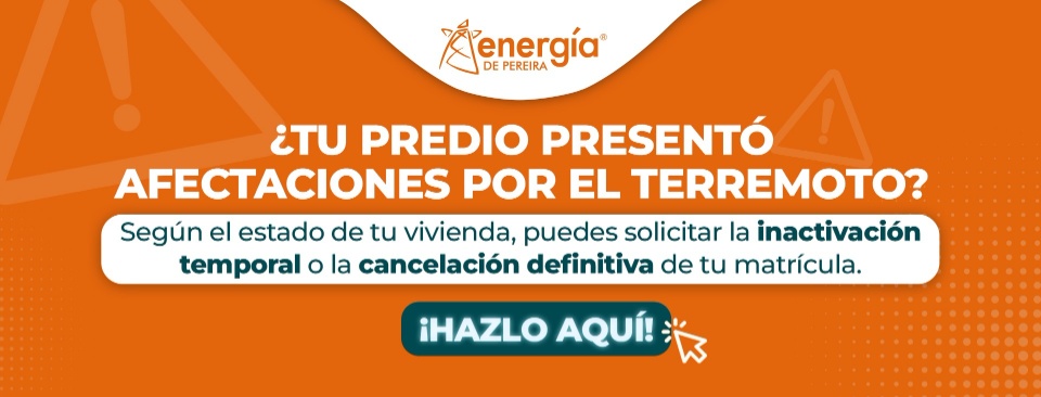 Reporte de interrupción del servicio de energía