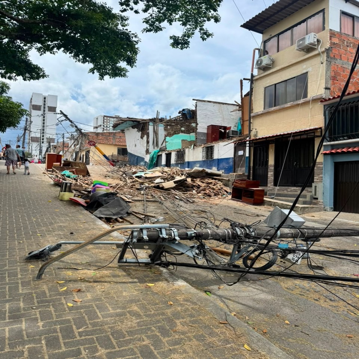 El servicio de energía en Pereira ya fue restablecido en un 90%