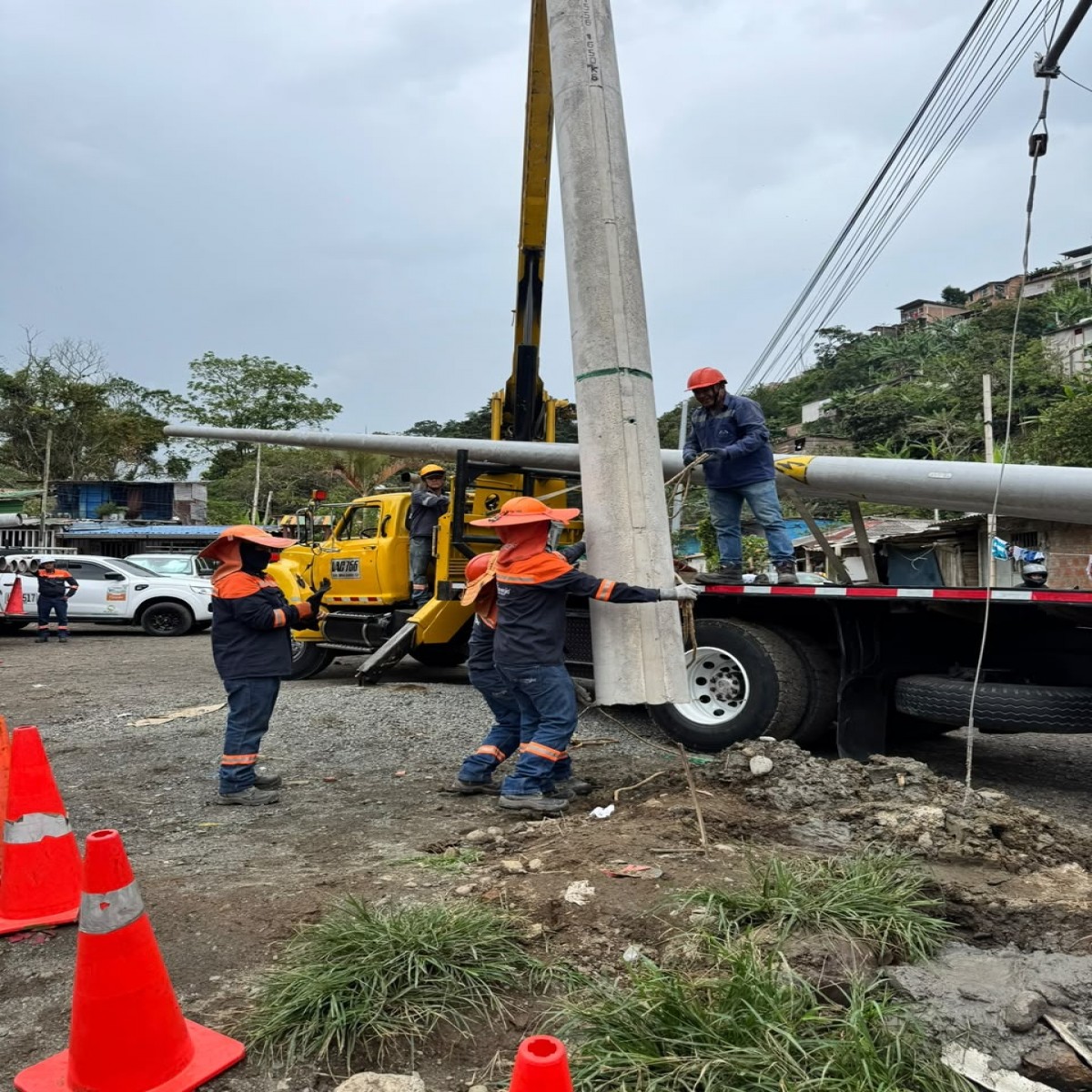 Energía de Pereira invierte en la regularización del servicio eléctrico en barrios subnormales