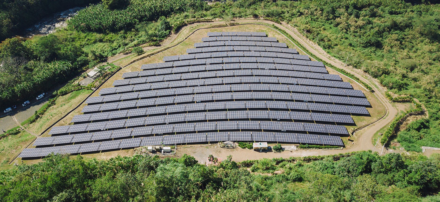 Banner de Soluciones con *energía renovable