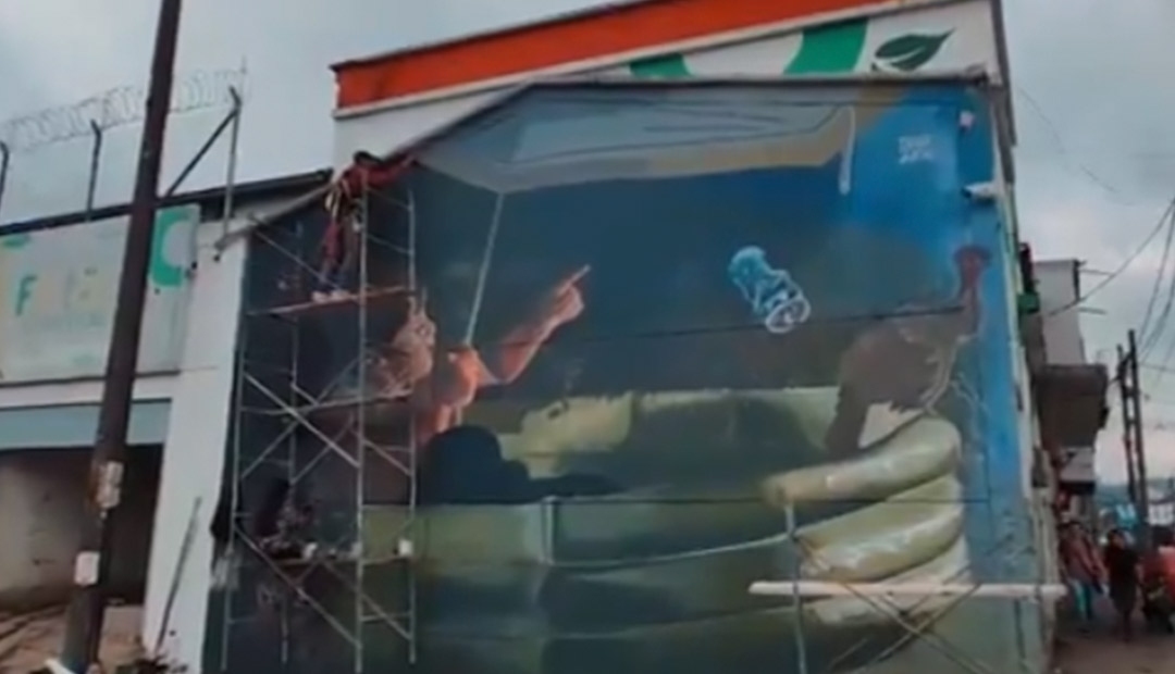 Murales que conmueven, arte para la conservación