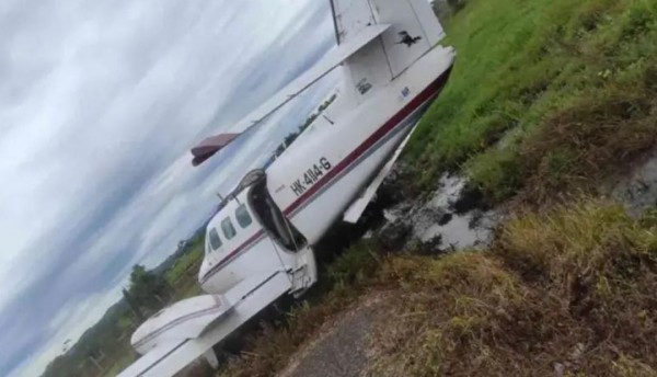 Candidato a la Gobernación escapa de un accidente aéreo 