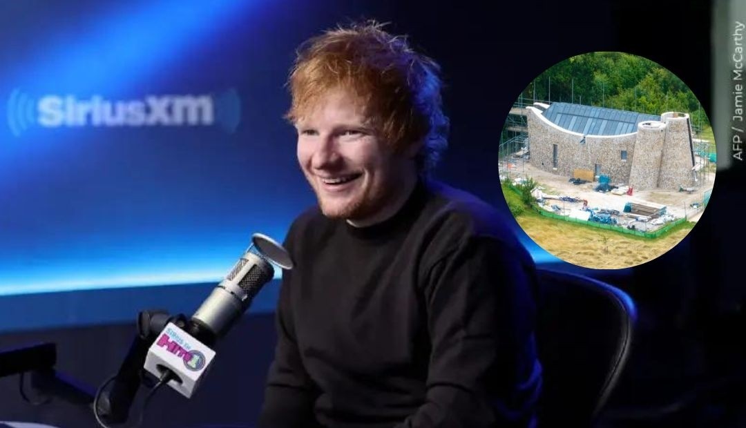 Ed Sheeran construyó una iglesia y su tumba en su propio patio