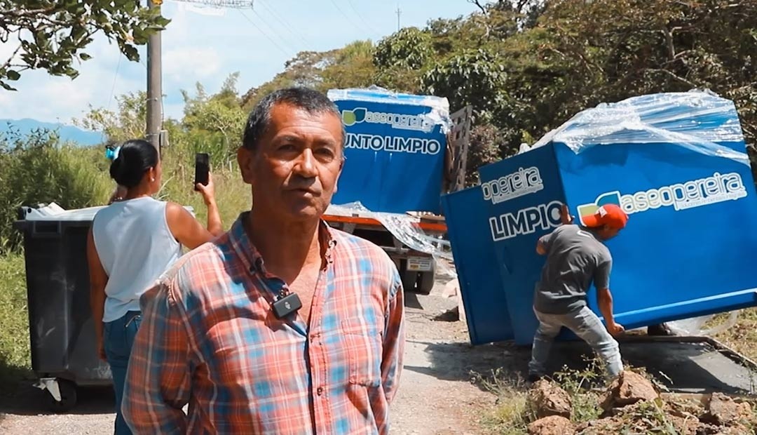 Aseo Pereira revoluciona la gestión de residuos en el área rural de Pereira