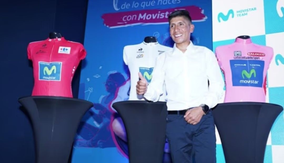 El emotivo regreso de Nairo Quintana al Movistar Team