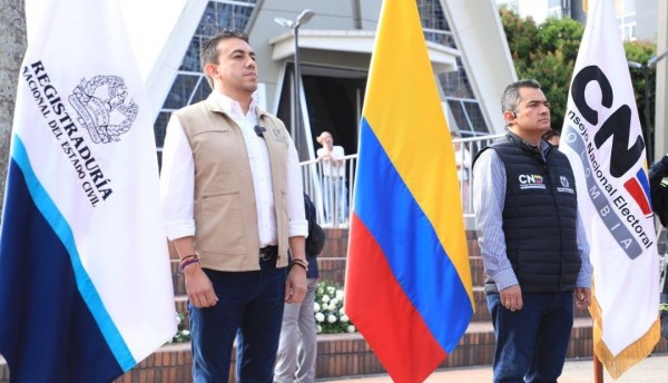 Comunicado de la Registraduría Nacional del Estado Civil y del Consejo Nacional Electoral (CNE)