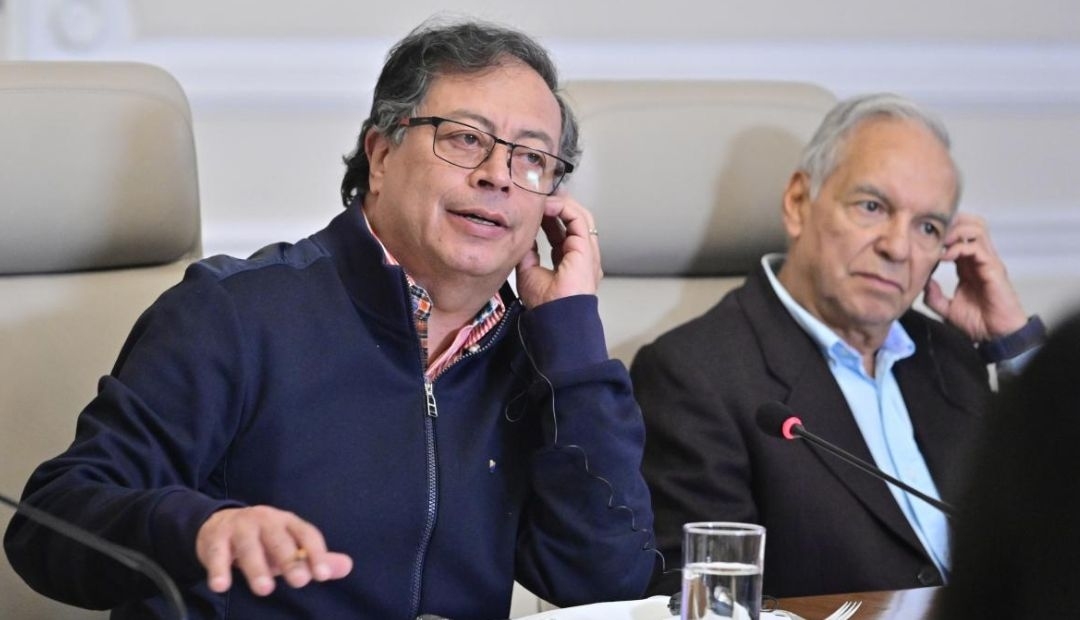 "Fuera Petro": las personas solo pedían la renuncia del presidente en el Atanasio Girardot durante la final Nacional vs.