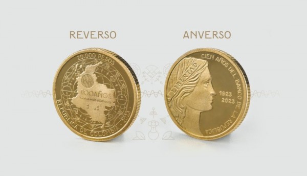 Moneda conmemorativa de los 100 años del Banco de la República - Disponible al público a partir del 24 de noviembre de 2