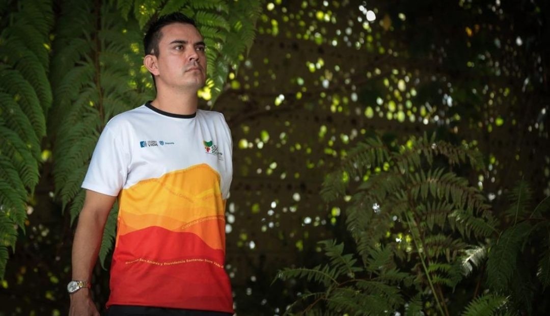 Sebastián Valencia, una mano fuerte en el voluntariado de los Juegos