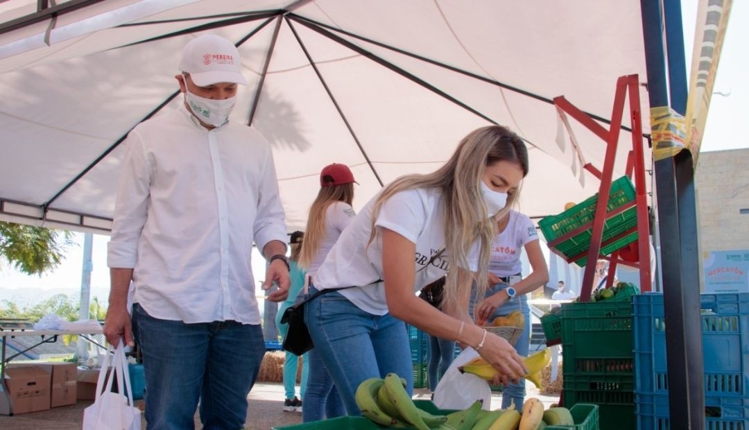 La Mercatón Campesina de Pereira, un éxito rotundo con 393 toneladas de generosidad
