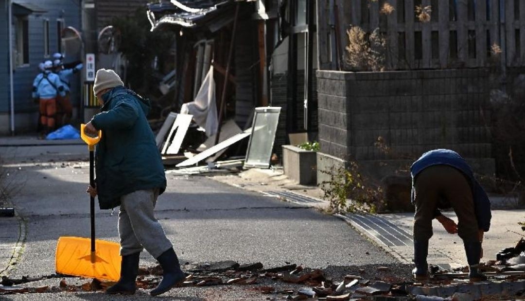 Fuerte sismo en Japón de 7,5 magnitud deja al menos 48 muertos y enormes daños