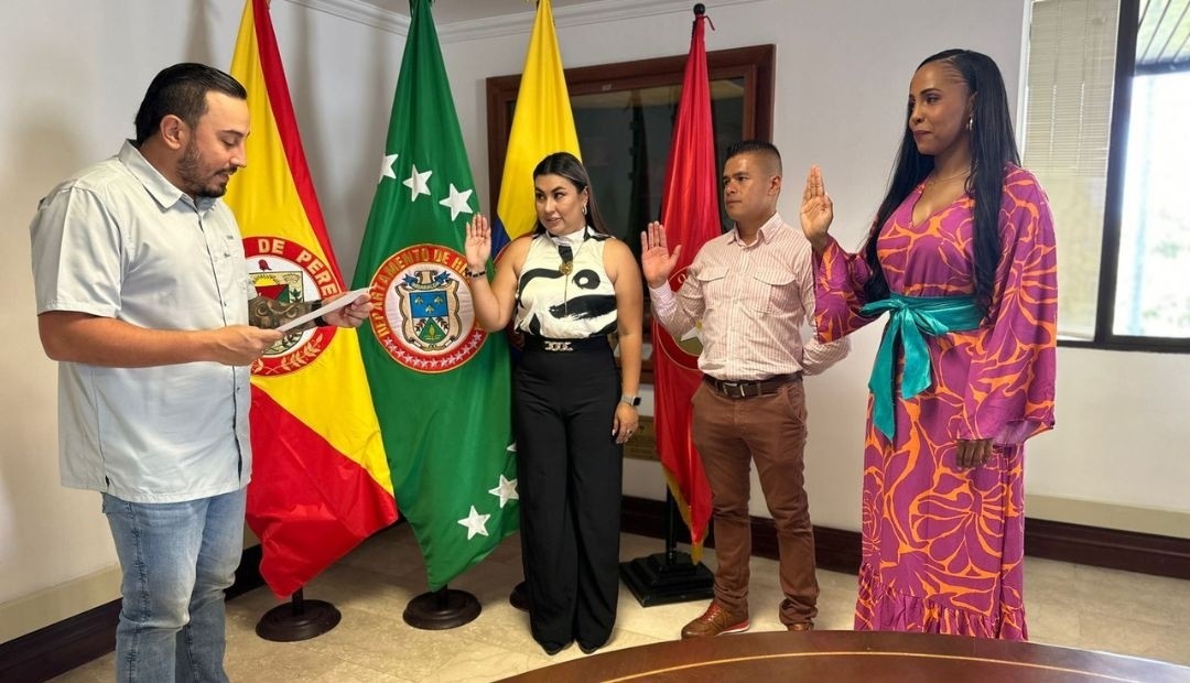 Gobernador Juan Diego Patiño posesionó nuevos directores de secretarías de su administración