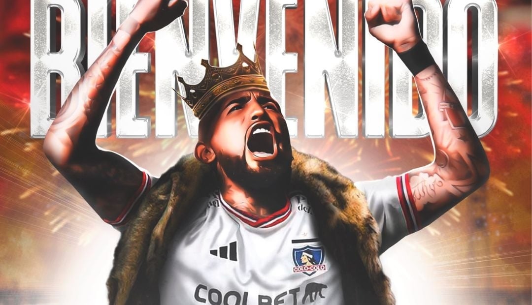  Colo-Colo presenta oficialmente a Arturo Vidal: 