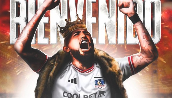  Colo-Colo presenta oficialmente a Arturo Vidal: 