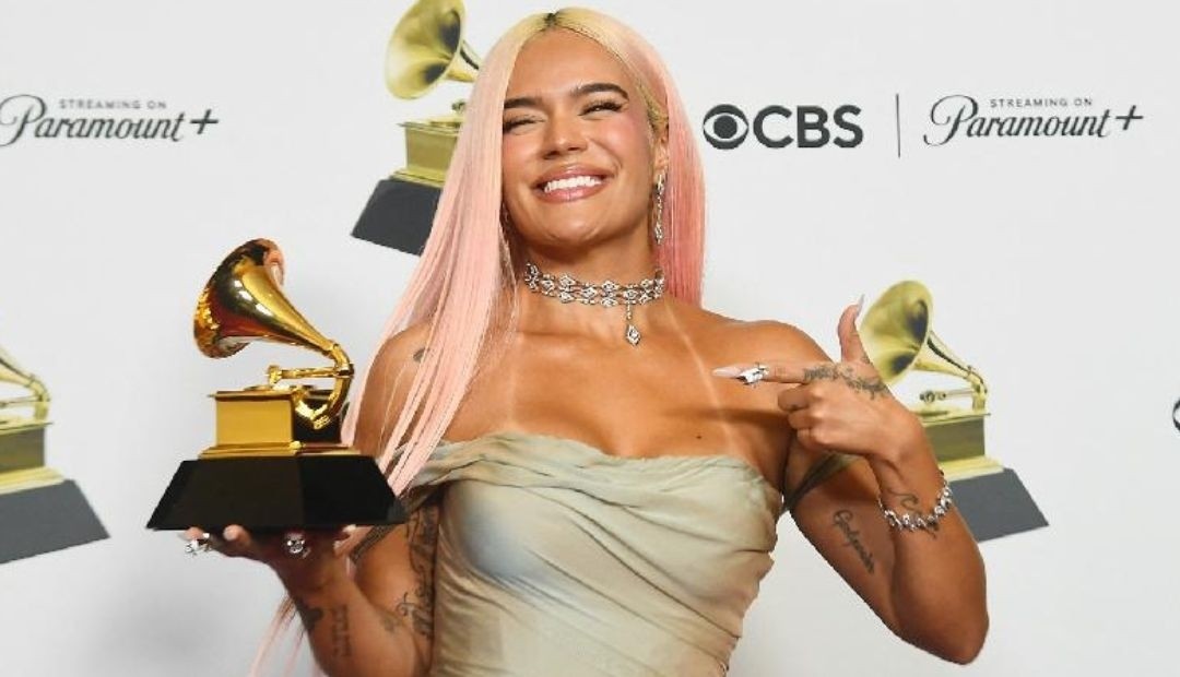 Karol G hace historia con su primer Grammy y un logro más para Colombia