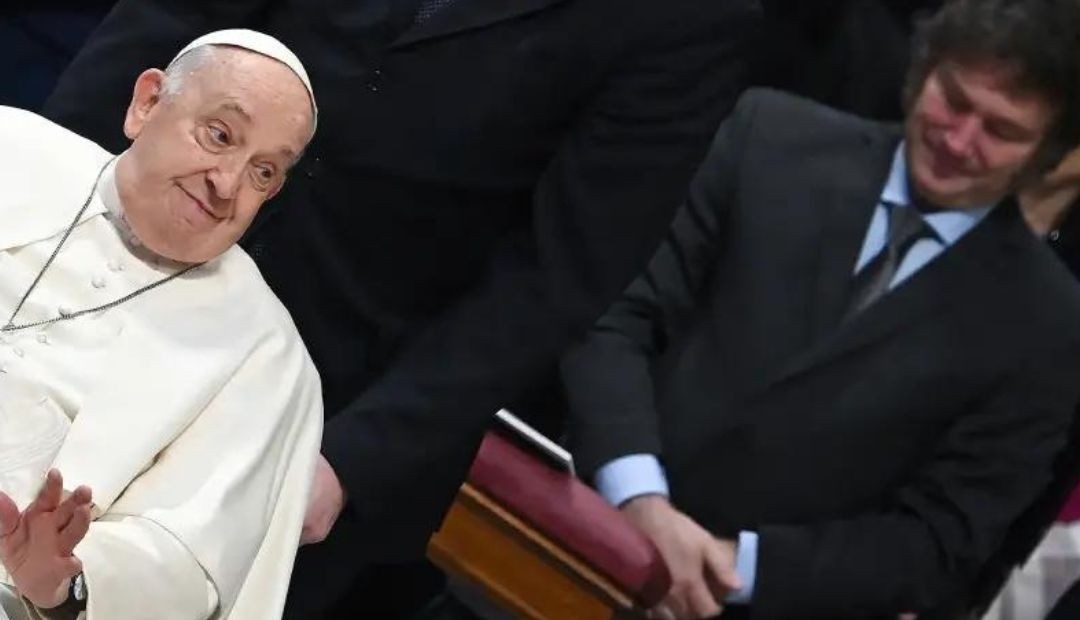 Así fue la reunión entre el papa Francisco y el presidente de Argentina, Javier Milei