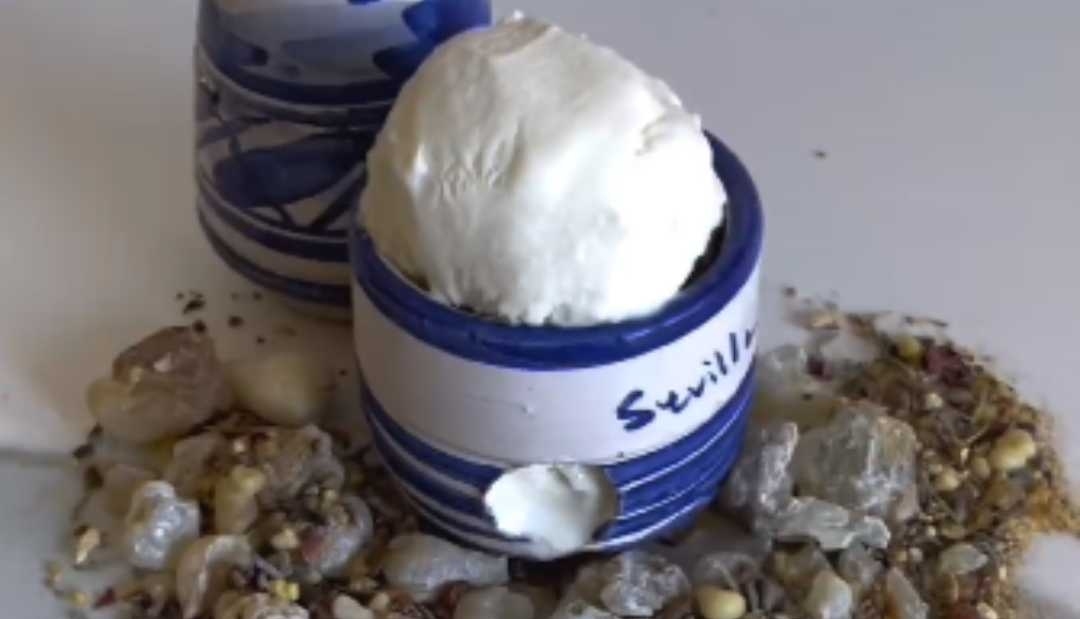 Sorprendente creación: helado con sabor a incienso