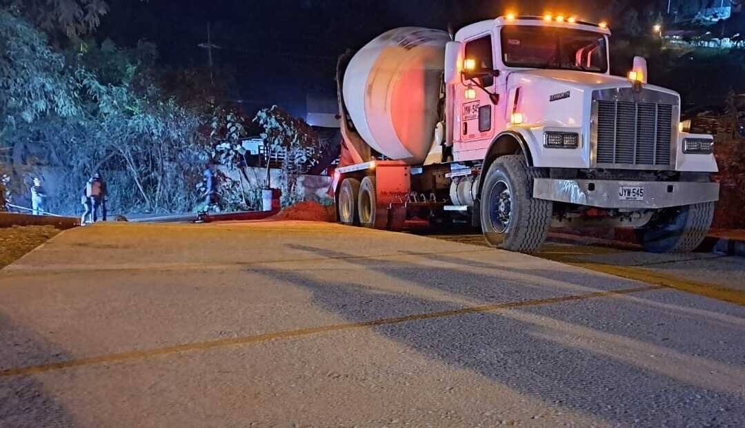 Habilitada la variante 'El Pollo-La Romelia' hacia Combia