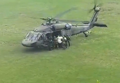 Rescate de heridos y cuatro cuerpos de soldados fallecidos