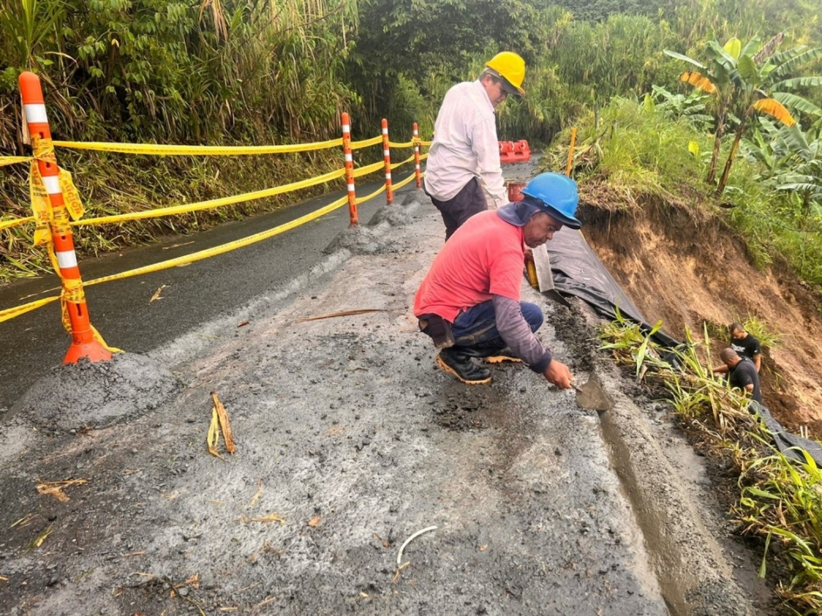 Restricción de Tráfico en la Vía Altagracia - San Joaquín por obras de mitigación