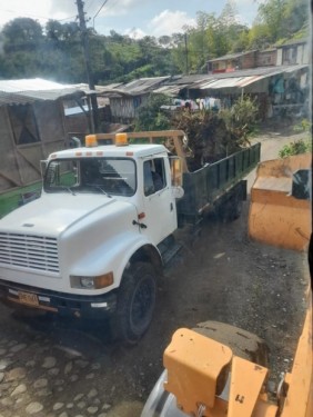 SECRETARÍA DE INFRAESTRUCTURA CONTINÚA TRABAJANDO EN VÍA ALTERNA PARA ALTAGRACIA