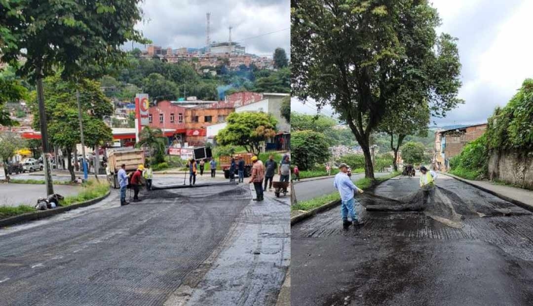 Alcaldía de Pereira finaliza repavimentación de la “Avenida Bavaria”, en el barrio Santander