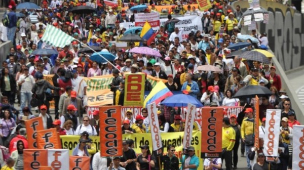 Inicia el paro nacional de Fecode en el país 