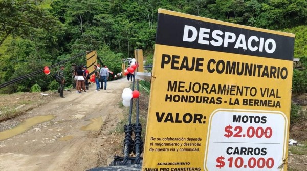 Disidencias de las FARC Inauguran Puente Vehicular en Cauca y Cobran Peaje para Utilizarlo