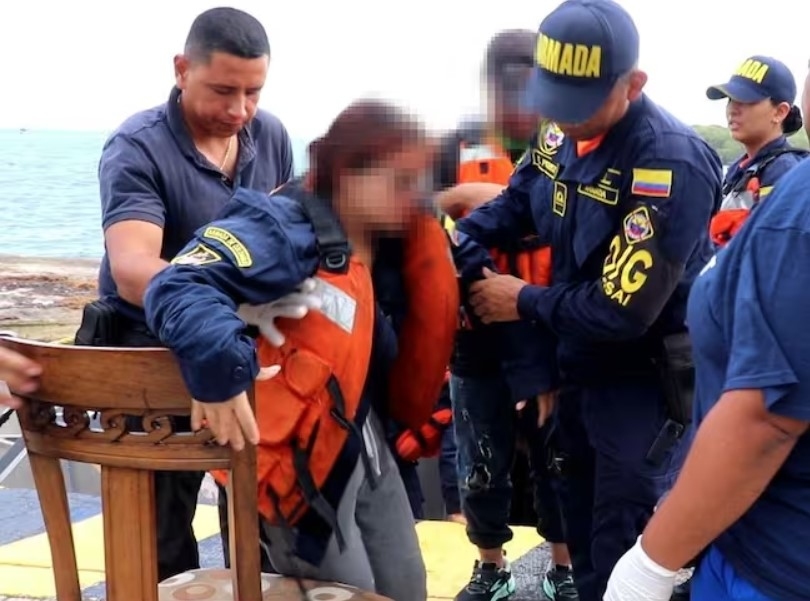 naufragio de Embarcación con Migrantes en San Andrés