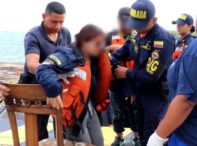 naufragio de Embarcación con Migrantes en San Andrés