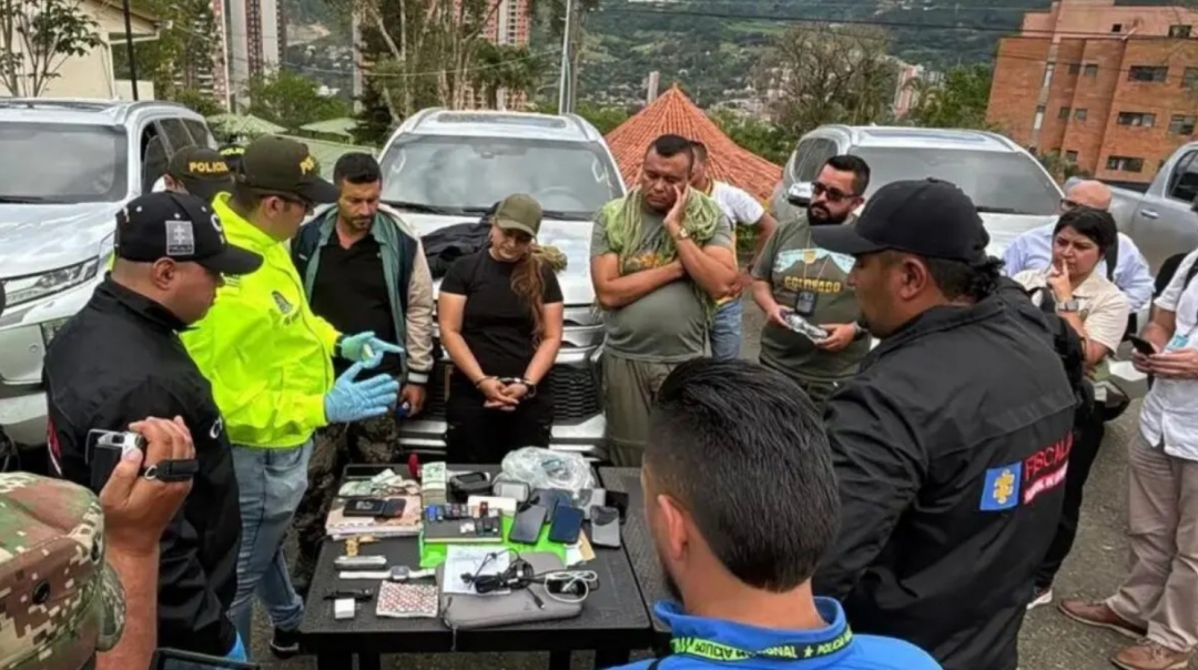 ¿Quiénes son los siete guerrilleros capturados en vehículos de la UNP en Antioquia?
