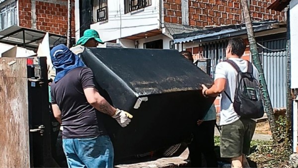 Aseo Pereira cumplió con las labores de limpieza, embellecimiento y recolección de inservibles en la comuna Consota