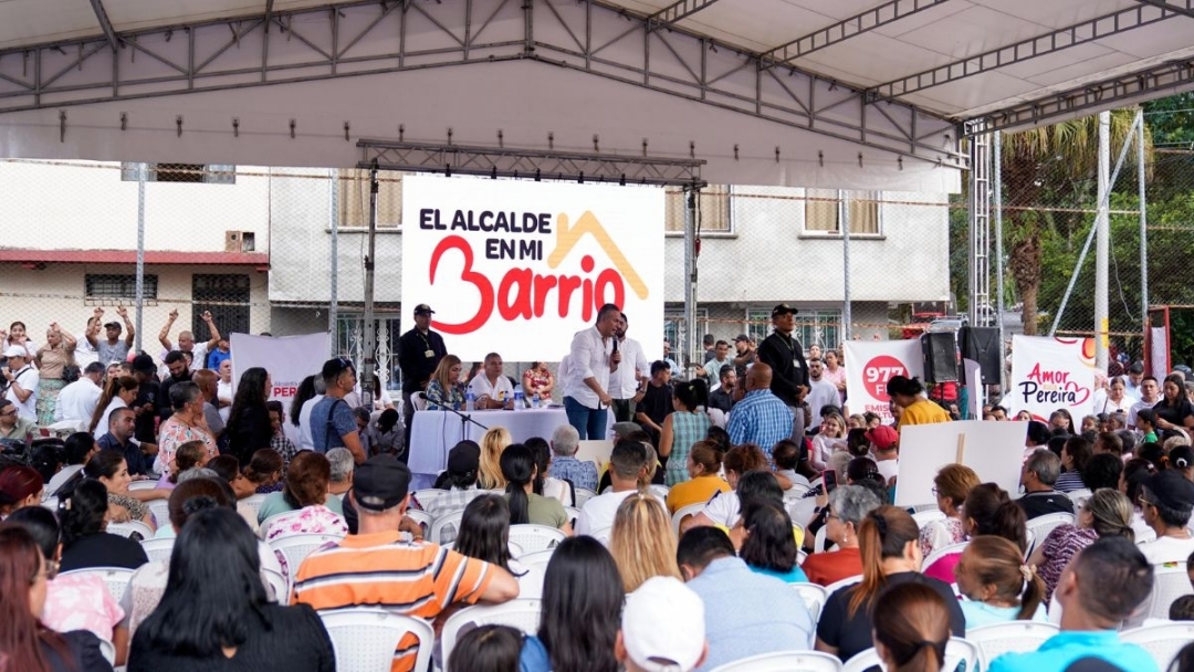 El Alcalde en mi barrio llegó a la comuna Consota