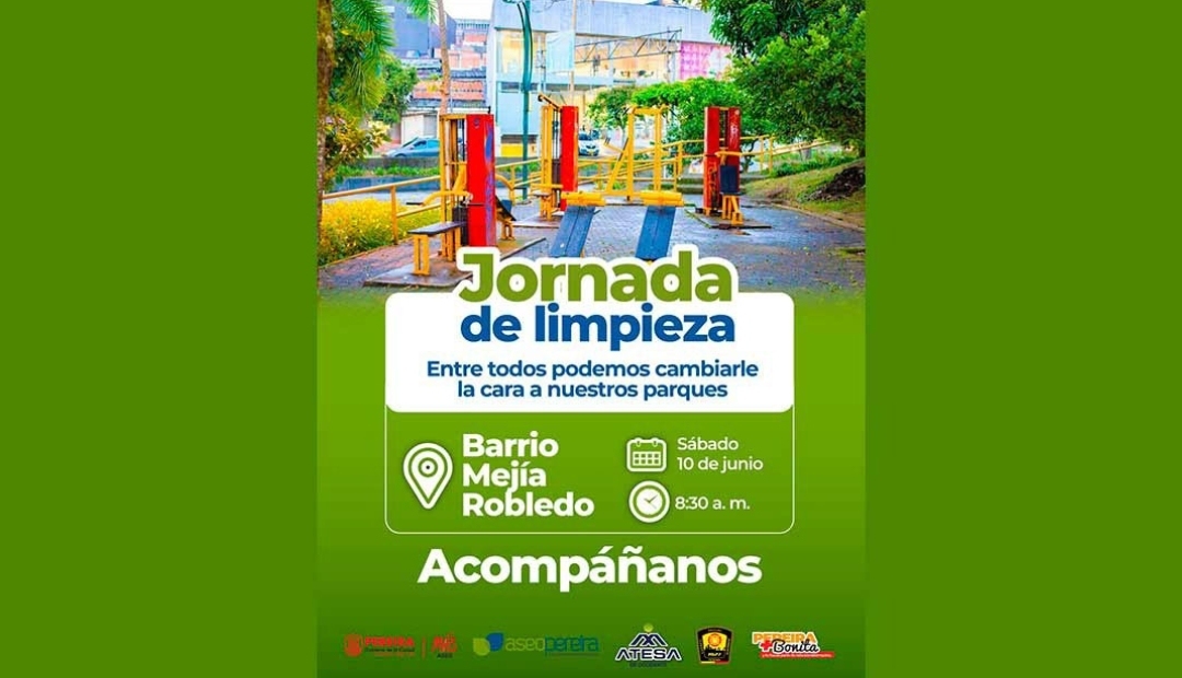  Juntos por un Mejía Robledo más limpio: Únete a nuestra jornada de limpieza en el parque