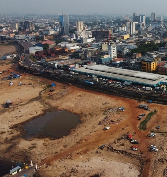 ¡El río Amazonas se está secando!