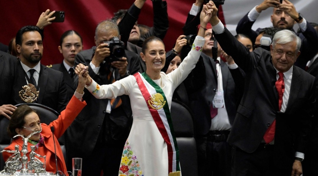 Claudia Sheinbaum toma posesión como la primera mujer presidente de México
