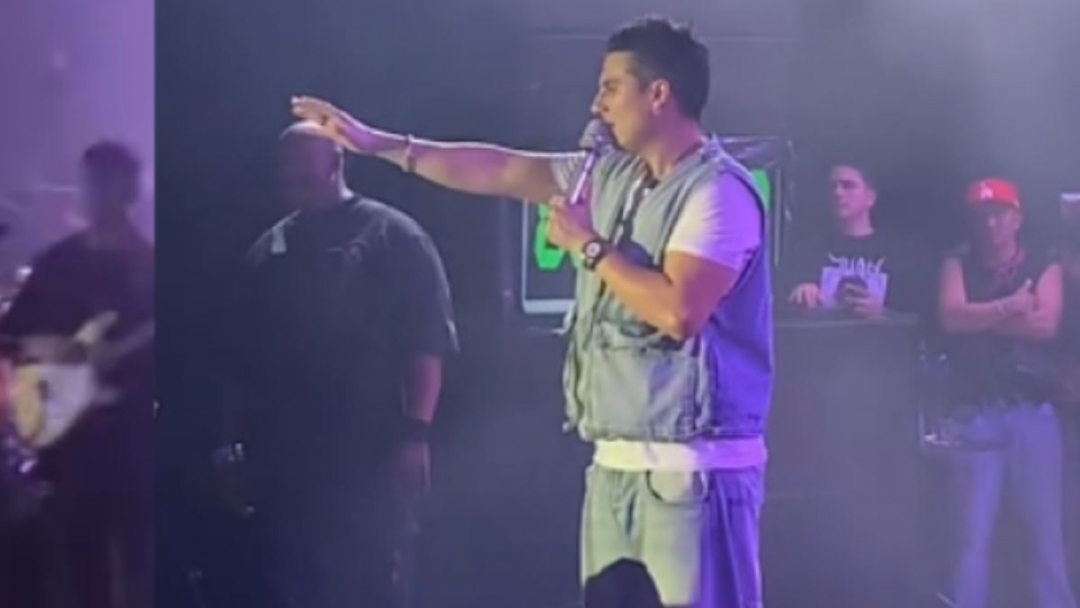 Pipe Bueno defendió una mujer en pleno concierto que estaba siendo maltratada 